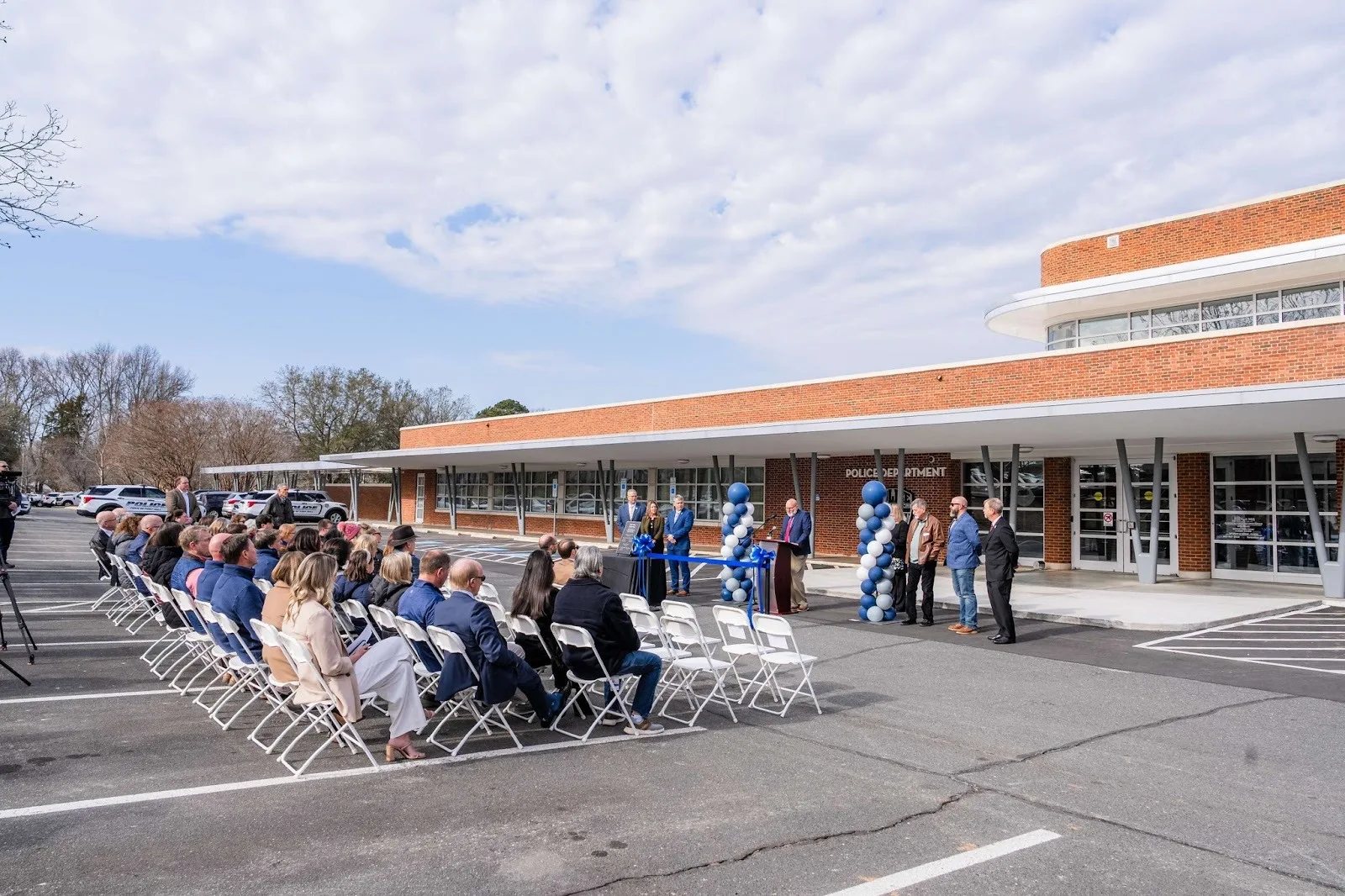 Ribbon Cutting for New Town Hall