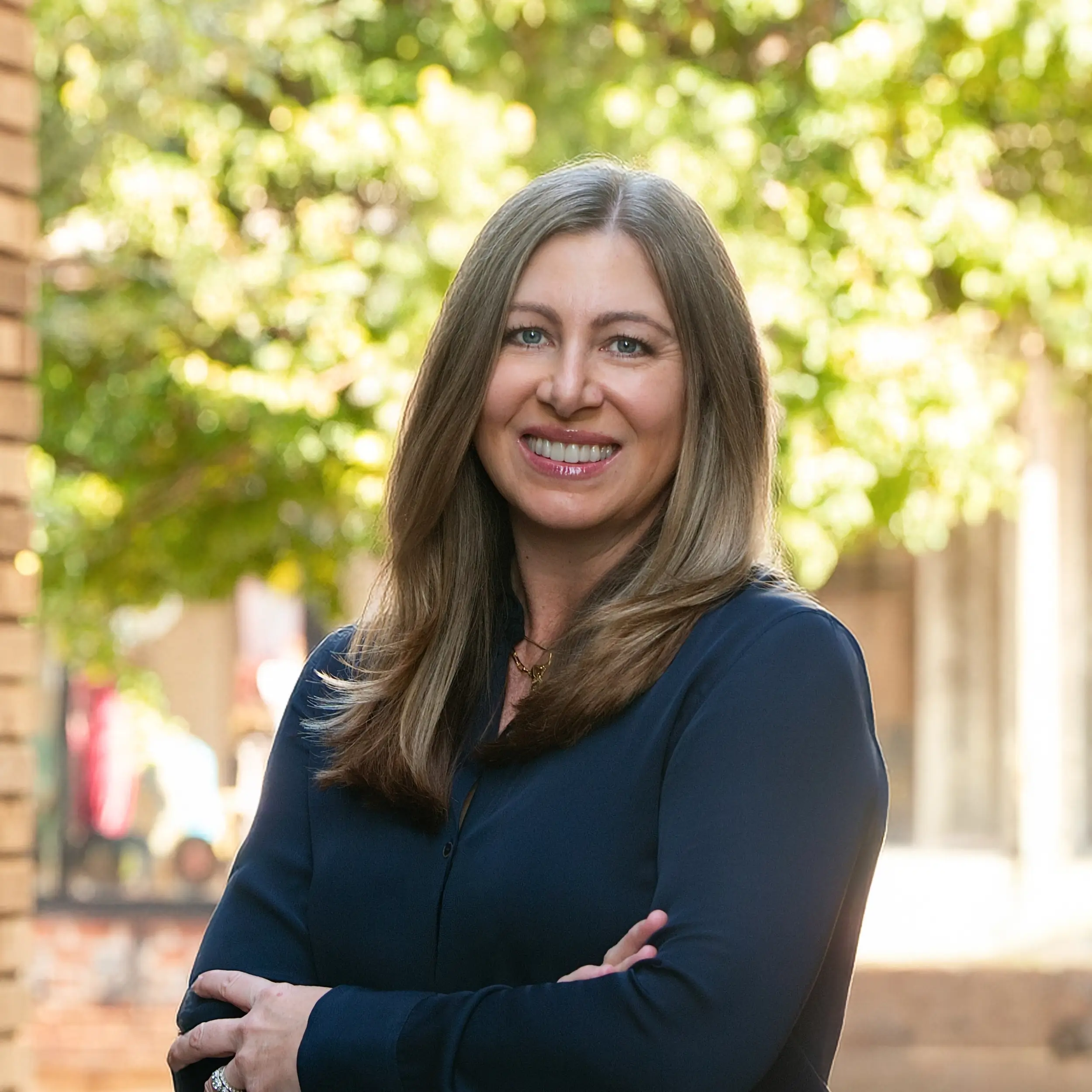 A headshot of Sarah Szilagyi
